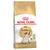 Royal Canin Adult Siamese cat food, specially for Siamese cats. Packaging shows a Siamese cat and note on tailored nutrition with lean muscle support.