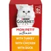 24 x 50g Gourmet Mon Petit Wet Cat Food - 3 + 1 Free! * - Poultry (24 x 50g)