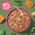 Bowl of minced food with visible peas, carrots and other vegetables. Text states 90% freshly prepared meat ingredients and veg.