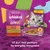 Whiskas TastyMix Country Collection in gravy, 12 portions. Flavours: lamb, chicken and carrots; chicken and turkey; duck; beef and poultry. Text: 12 purr-fect portions for everyday enjoyment.