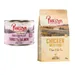 Purizon Kombi-Paket: 24 x 200 g Nassfutter + 2,5 kg Trockenfutter - Hühnerfilet mit Truthahn & Lachs + Original Huhn mit Fisch