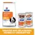 Hill's Prescription Diet Urinary Care c/d multicare pour chien, croquettes et pâtées en boîte. Texte visible : Essayez nos délicieuses pâtées et croquettes.