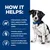 How it helps: promotes a calming effect, supports healthy digestion and stool quality, encourages beneficial gut bacteria, calms the GI tract, and supports a healthy immune system.