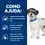 Texto: Como ajuda: Nutrição que demonstrou ajudar os cães a perderem peso. Promove a capacidade de caminhar, correr e saltar do seu cão. Ajuda a não recuperar o peso perdido e fornece energia.