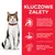 Kluczowe zalety: tauryna i minerały wspierają serce, nerki i pęcherz; lekkostrawne składniki z błonnikiem ułatwiają trawienie; witamina E i kwasy Omega-3 i -6 dla skóry i sierści.