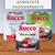 Rocco gemischte Probierpakete: Sensible Beef & Carrots, Menu Beef with Vegetables & Rice, Trio di Carne Beef with Chicken & Veal, jeweils 800g Dose. Rocco gemischte Probierpakete: Sensible Beef & Carrots, Menu Beef with Vegetables & Rice, Trio di Carne Beef with Chicken & Veal, jeweils 800g Dose.