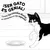 Texto en la imagen: '¡Ser gato es genial! Cuando las comidas diarias se convierten en algo especial'. Dibujo de un gato junto a un plato vacío. Texto en la imagen: '¡Ser gato es genial! Cuando las comidas diarias se convierten en algo especial'. Dibujo de un gato junto a un plato vacío.