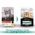 Purina Pro Plan cat food packaging change: Original Adult Optirenal 1+ on left, now Renal Plus Adult 1+ on right. Text: PRO PLAN OPTIRENAL is now PRO PLAN RENAL PLUS.