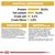 Ανάλυση θρεπτικών συστατικών: πρωτεΐνη 28 %, λίπος 16 %, τέφρα 5,2 %, ίνες 2 %. Σύνθεση: ρύζι, καλαμπόκι, αφυδατωμένες πρωτεΐνες πουλερικών, ζωικά λίπη, γλουτένη σίτου, πρόσθετα βιταμινών.