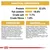 Analytical constituents: protein 32%, fat 18%, crude ash 7.7%, crude fibres 1.8%. Composition and additives list with detailed ingredients and nutritional values per kg.