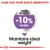 Proven results: 10% fewer calories. Maintains ideal weight. Care for your dog's sensitivity.