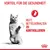 Vorteil für die Gesundheit: Hilft, Bettelverhalten zu kontrollieren. Bild einer stehenden Katze und einem Symbol mit Katze und Waage.