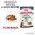 ROYAL CANIN Digestive, fettine in salsa per gatti. Testo visibile: contribuisce a supportare la salute digestiva, 95% healthy stool quality in 10 days, fettine in salsa. ROYAL CANIN Digestive, fettine in salsa per gatti. Testo visibile: contribuisce a supportare la salute digestiva, 95% healthy stool quality in 10 days, fettine in salsa.