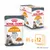 Royal Canin Hair & Skin macskaeledel, 85 g x 12 tasak. Csomagoláson: 90% of owners observed good skin and coat quality after 3 weeks. Macskás illusztráció.