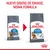 Royal Canin Care Light Weight para gatos. Imagen comparativa de dos envases con el texto: Nuevo diseño de envase, misma fórmula. Resultados probados: 90 % en 8 semanas.