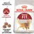 Royal Canin Regular Fit 32 kattfoder, text: Optimal näringsprofil, Anpassad storlek på torrfodret, bild på foderkulor och katt på förpackningen. Royal Canin Regular Fit 32 kattfoder, text: Optimal näringsprofil, Anpassad storlek på torrfodret, bild på foderkulor och katt på förpackningen.