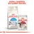 Dodaj saszetkę do karmy suchej. Opakowania Royal Canin: Home Life Indoor Appetite Control oraz Instinctive 85 g dla kotów, widoczne nazwy i grafiki kotów na opakowaniach.