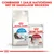 Royal Canin Home Life Indoor Long Hair kattenbrokken en Royal Canin Instinctive natvoeding. Tekst: Combineer 1 zakje natvoeding met de dagelijkse brokken.