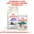 Royal Canin Regular Sterilised 7+ tørfoder og Royal Canin Instinctive 7+ vådfoder, tekst: Kombiner 1 pose med kattens daglige foderpiller. Vådfoder 85 g.