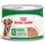 Royal Canin dåse med tekst: SIZE S mini ageing, UP TO 10 KG, Loaf-Mousse. Billede af lille hund og synlig vådfoder i dåsen.