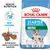 Royal Canin Starter Mother & Babydog Mini, immagine di crocchette reidratabili, testo: Health Nutrition, Start complex, Dimensioni della crocchetta adattate.