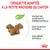 Croquette adaptée à la petite mâchoire du chaton, contient des antioxydants d’origine naturelle, sans colorants ni arômes artificiels. Trois croquettes visibles.