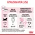 Istruzioni per l’uso Royal Canin Kitten: solo bustina, 3 a 2½ al giorno; abbinamento crocchette e umido, 1 bustina da 85 g più 46 g a 30 g di crocchette per peso target adulto 4 kg.