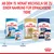 Royal Canin Fütterungsempfehlung: Wechsel von Puppy-Nahrung zu Adult-Nahrung ab dem 15. Monat. Produkte für Welpen und erwachsene Hunde sichtbar.