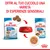 ROYAL CANIN Puppy Medium 2-12 months: confezione di crocchette, confezione da 140 g di alimento umido e ciotola con entrambi i prodotti. Testo: Offri al tuo cucciolo una varietà di esperienze sensoriali.