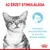 AZ ÉRZET STIMULÁLÁSA. Különleges textúrája stimulálja az érzetet a macskák szájában