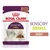 ROYAL CANIN SENSORY SMELL GRAVY, 85 g. Συσκευασία με γάτα και κομμάτια σε σάλτσα. Εμφανές κείμενο: FELINE HEALTH NUTRITION.
