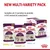 New multi-variety pack includes 12 pouches: 4 Sensory Smell, 4 Sensory Taste, and 4 Sensory Feel. All three varieties provide a full sensorial experience.