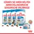 Texte en allemand : GÖNNEN SIE IHREM WELPEN ABWECHSLUNGSREICHE SENSORISCHE ERLEBNISSE. Sacs Royal Canin Puppy Mini, Medium, Maxi, Giant et boîte Starter visibles.