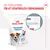 Royal Canin Training Treats Tasty Chews Low calorie 110g med zip-förslutning. Text: Zip-förslutning för att återförsluta förpackningen. Närbild på zip-detalj.