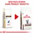 Image shows old and new packaging for Royal Canin Gastrointestinal veterinary food with text: New pack design, same product benefits.