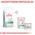 Royal Canin Satiety Weight Management für kleine Hunde. Mischfütterung empfohlen mit Trockenfutter und Nassfutter. Verpackungen von Trocken- und Nassfutter sichtbar.