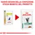Nuovo design della confezione Royal Canin Diabetic per gatti, stessi benefici del prodotto. A sinistra vecchia confezione, a destra nuova confezione con immagine di gatto.