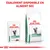 ROYAL CANIN VETERINARY DIABETIC pour chat, sachet et sac visibles. Texte : ÉGALEMENT DISPONIBLE EN ALIMENT SEC.