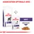Royal Canin Expert Adult pour grands chiens, croquettes et sachet émincé en sauce. Texte visible : ASSOCIATION OPTIMALE AVEC : ADULT ÉMINCÉ EN SAUCE.