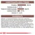 Constituants analytiques : Protéine 29,0 %, Cellulose brute 1,2 %, Matières grasses 22,0 %, Cendres brutes 7,9 %, Calcium 1,4 %. Ingrédients principaux listés sous le tableau.