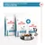 Croquettes Royal Canin Veterinary Hypoallergenic, deux sacs et un sachet de friandises Treats Hypoallergenic Diets, gamelle en métal remplie de croquettes, texte visible : 'Friandises compatibles...'.