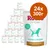 Rocco Diet Care Hypoallergenic, 24 x 300 г. Видими надписи: Single source of animal protein, Horse with sweet potato. Опаковки с изображение на куче.