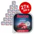 Lot de 27 barquettes Rocco Classic Pure beef, 300 g chacune. Texte visible : 100 % fresh ingredients & grain-free, Rind pur – Boeuf pur.
