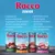 Rocco Junior Nassfutter für Welpen und junge Hunde. Ausgewogenes Calcium-Phosphor-Verhältnis, mindestens 50% Fleisch, ohne künstliche Farb- und Aromastoffe.
