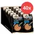 Sheba Soup mit Thunfisch, pack de 40 sobres (4 x 40 g cada uno), imagen del envase con sopa y gato en la portada. Texto visible: 'mit Thunfisch', 'x4 40g', '40x'. Sheba Soup mit Thunfisch, pack de 40 sobres (4 x 40 g cada uno), imagen del envase con sopa y gato en la portada. Texto visible: 'mit Thunfisch', 'x4 40g', '40x'.