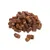 Ein Haufen brauner, zylindrischer Hundesnacks aus getrocknetem Fleisch. Keine Verpackung sichtbar.