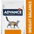 Advance Veterinary Diets affinity, изображение кошки. Видна надпись WEIGHT BALANCE на оранжевой полосе сбоку упаковки.