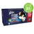 Felix As Good As It Looks Favourites Selection in Jelly, 88 pouch jumbo pack, 44x 11 each beef, chicken, salmon, tuna. No colourants. PURINA brand visible on box.