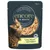Encore in Broth, 100% natürliche Zutaten, Thunfischfilet mit Weissfisch, 70g. Dolphin-friendly. Verpackung zeigt eine Katze und Produktabbildung.