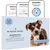 Wisdom Panel Breed Discovery Dog DNA Collection Kit showing breed mix, behaviour results, and relatives detected in DNA analysis. Claims most accurate breed breakdown and leading dog DNA service.